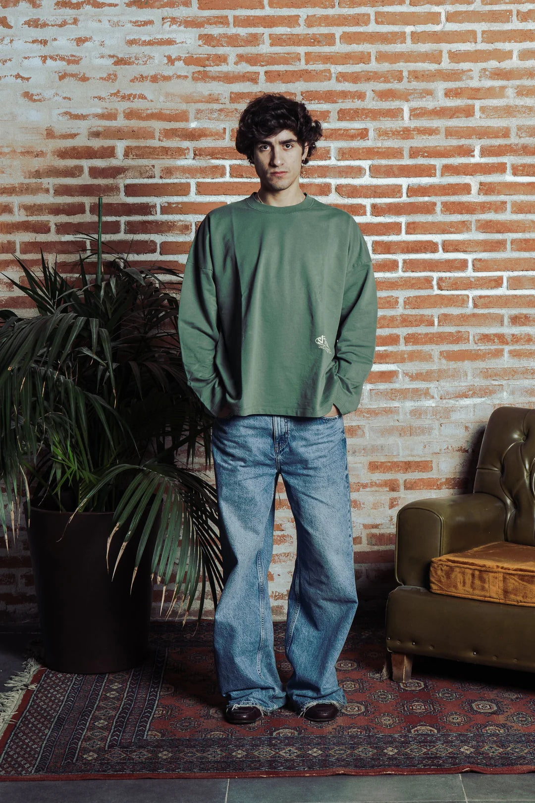 WITHOUT SHAME FOREST CREWNECK