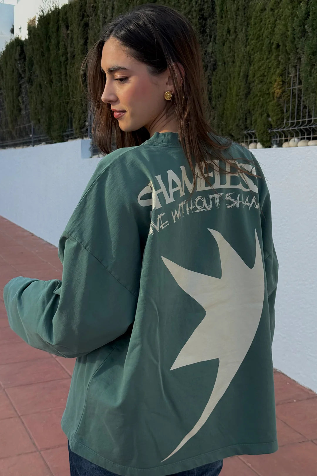 WITHOUT SHAME FOREST CREWNECK