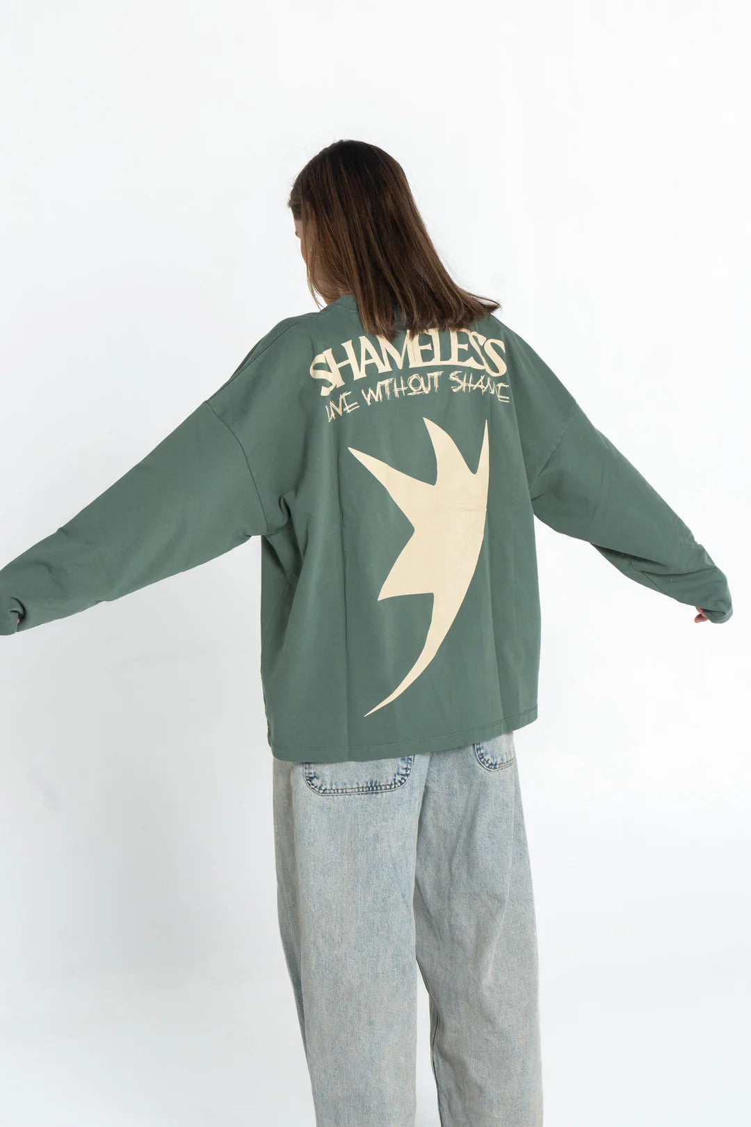 WITHOUT SHAME FOREST CREWNECK