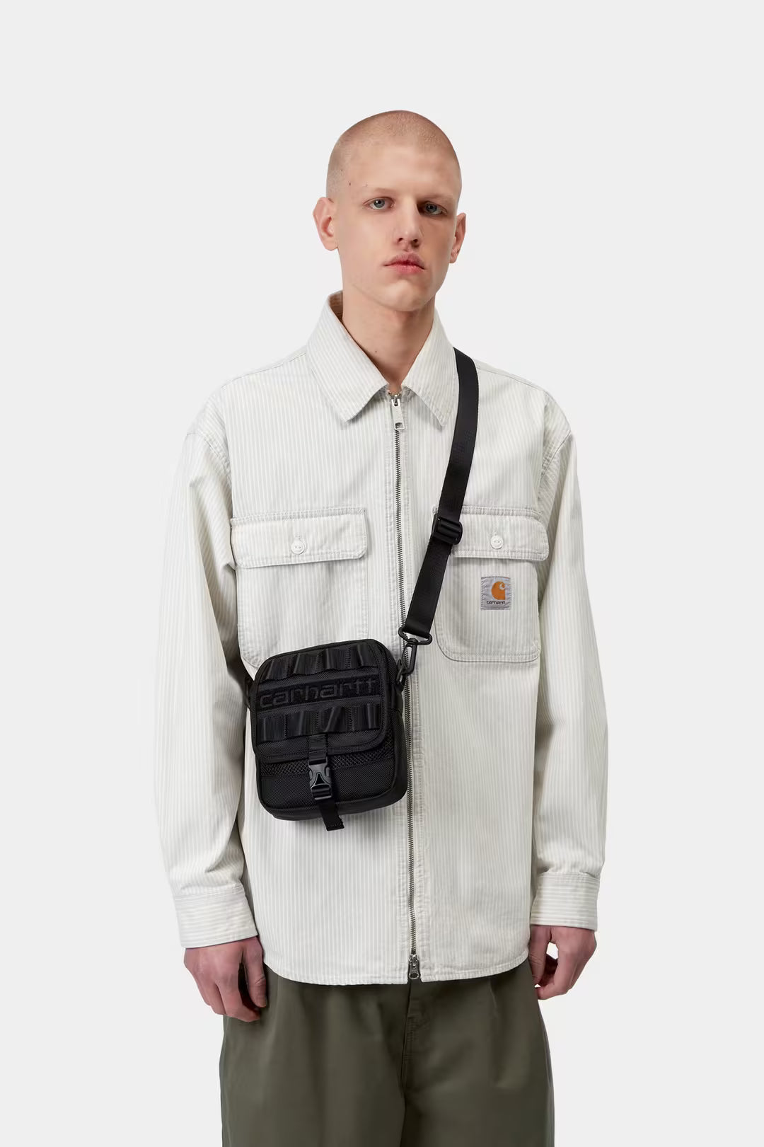 CARHARTT WIP PRESSCOTT SHOULDER POUCH BLACK
